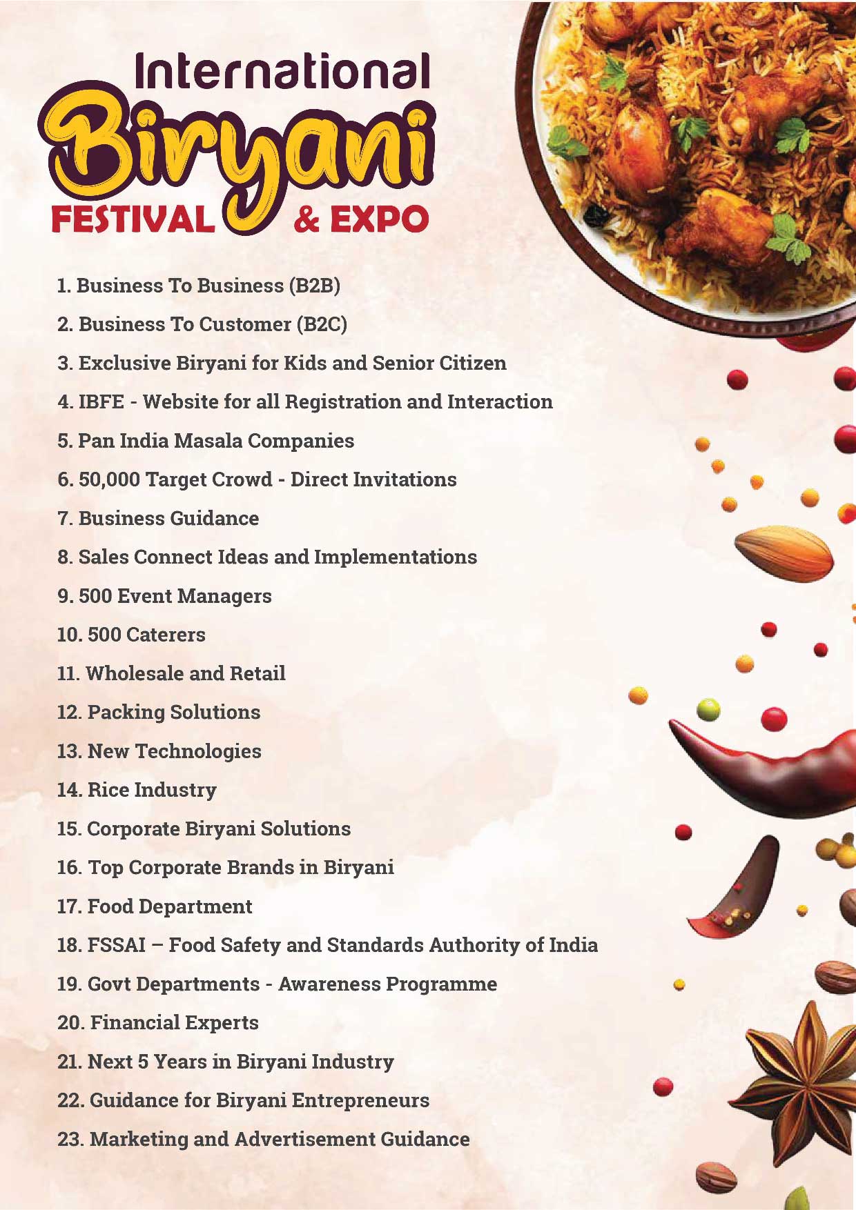 International Stall Layout 4